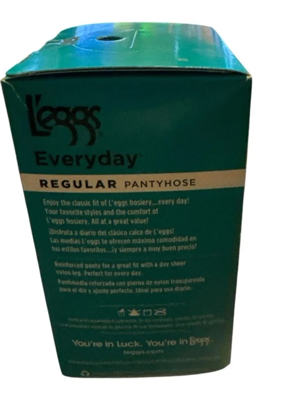 Leggs Everyday Regular Pantyhose Off Black 4 Pair Size Q